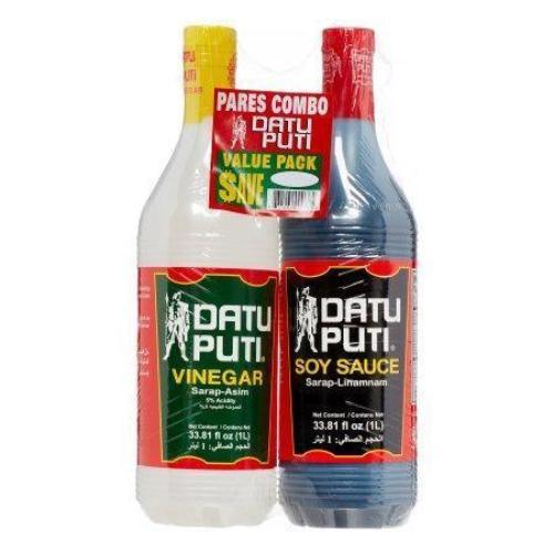 Datu Puti Soy Sauce & Vinegar Value Pack 1 ltr